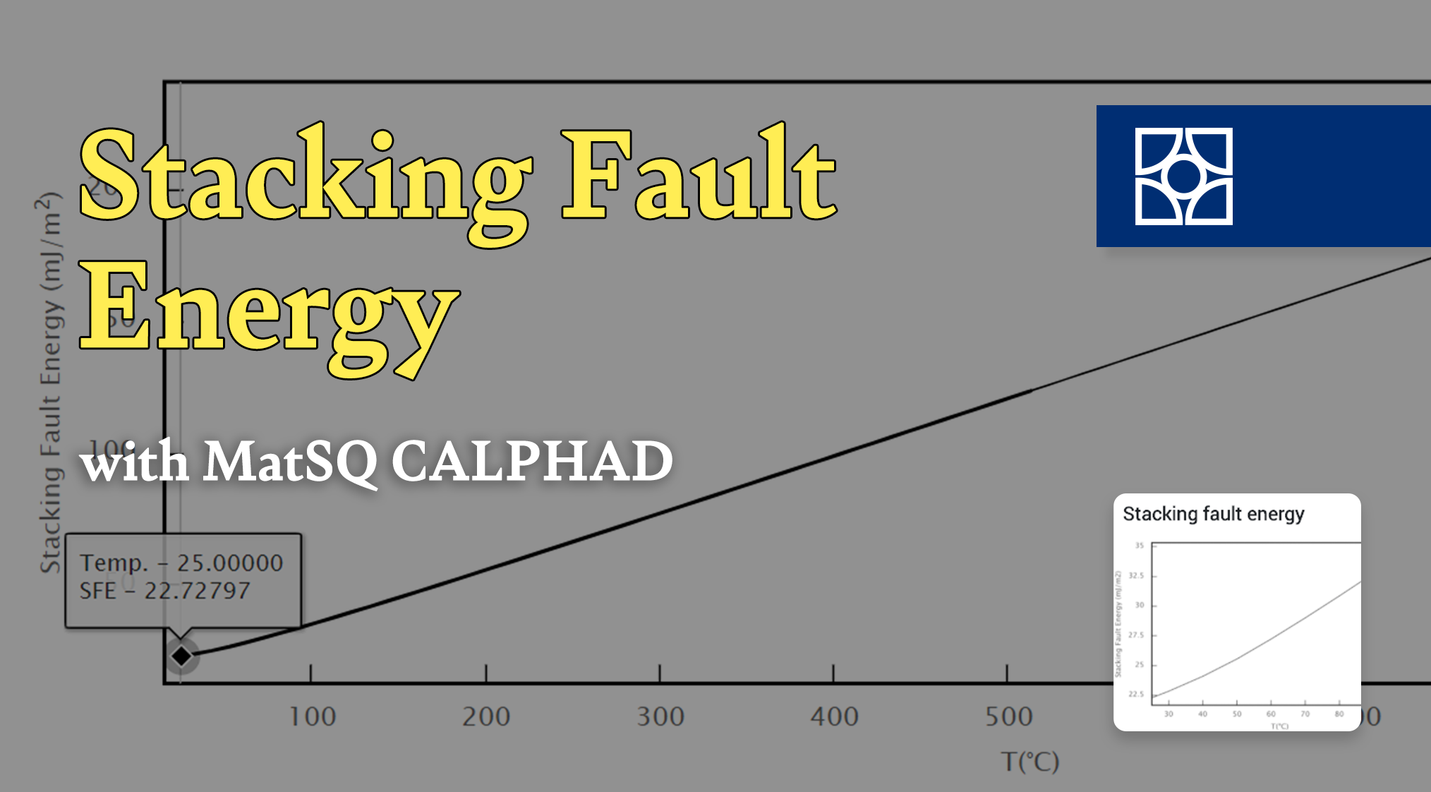 [MatSQ Tip] 모듈 활용팁 Stacking fault energy (Calphad) Materials Square
